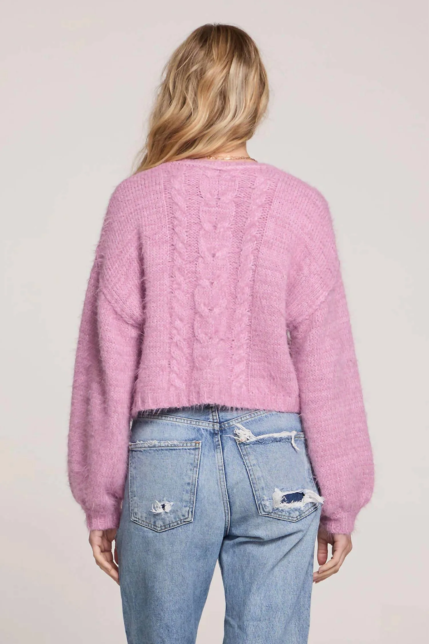 Aimee Sweater In Orchid