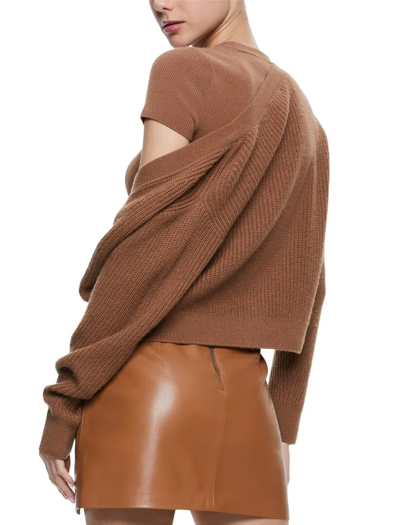 alice   olivia Jannie Wool & Cashmere-Blend Cardigan