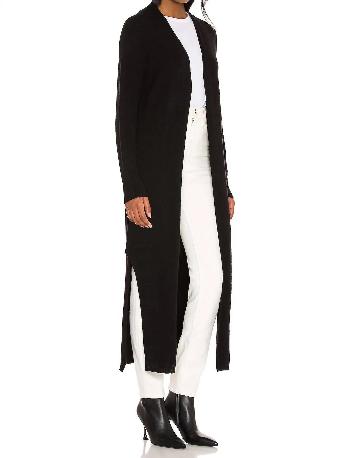Aria Cardigan In Noir
