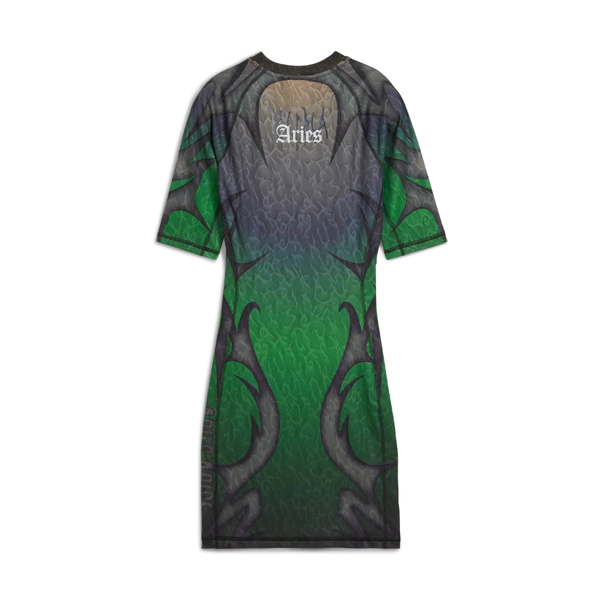   Aries Dress 'Fluro Green Pes'