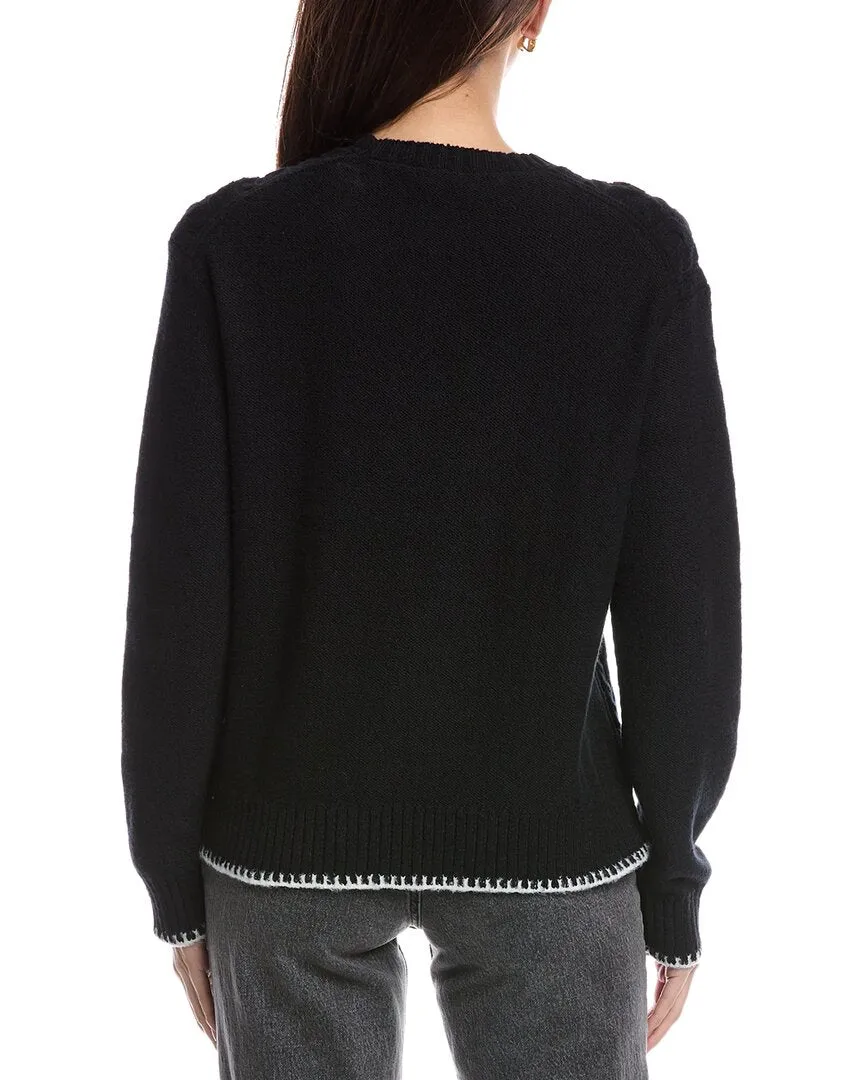 ATM Anthony Thomas Melillo Cable Crewneck Sweater