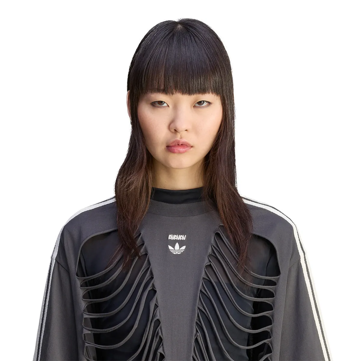   Avavav Cut Out Tee 'Carbon'
