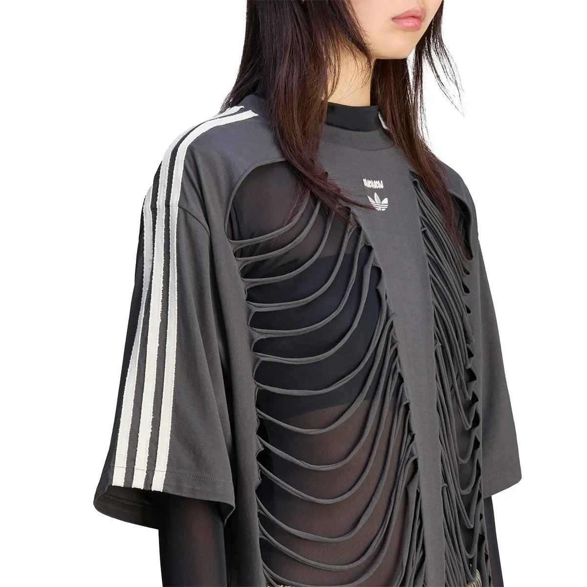   Avavav Cut Out Tee 'Carbon'