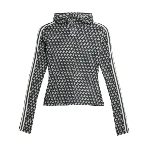   Avavav Mesh Top 'Black AOP'