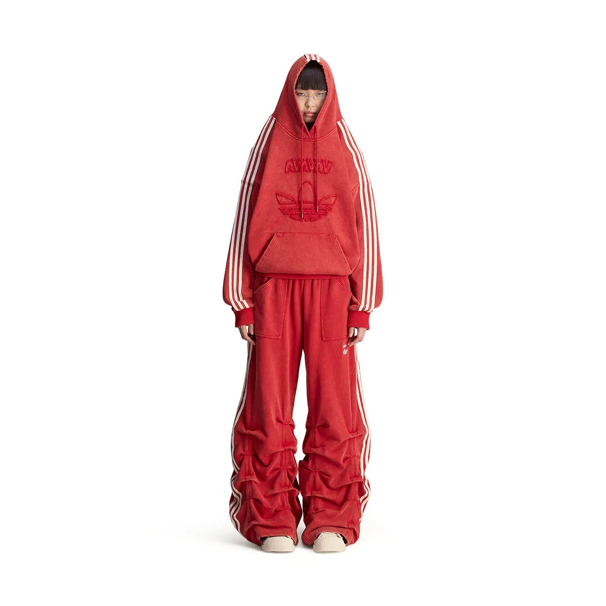   Avavav Ruched Pants 'Power Red'