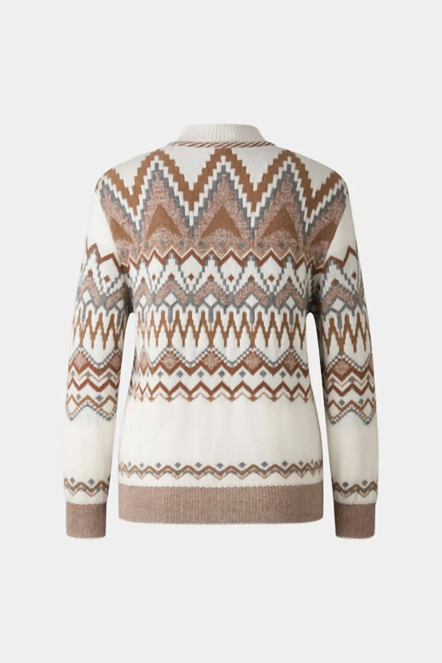 Avena Norwegian Sweater In Eggshell