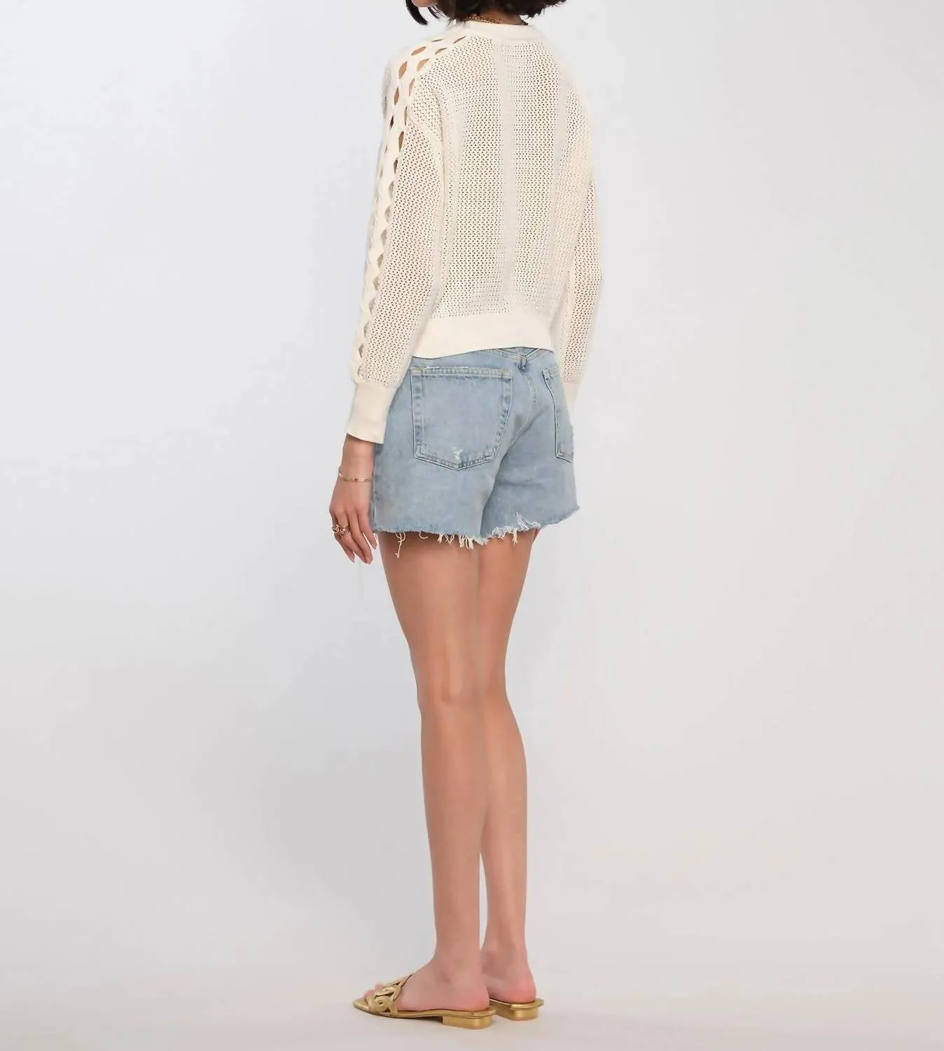 Avila Sweater In Eggshell