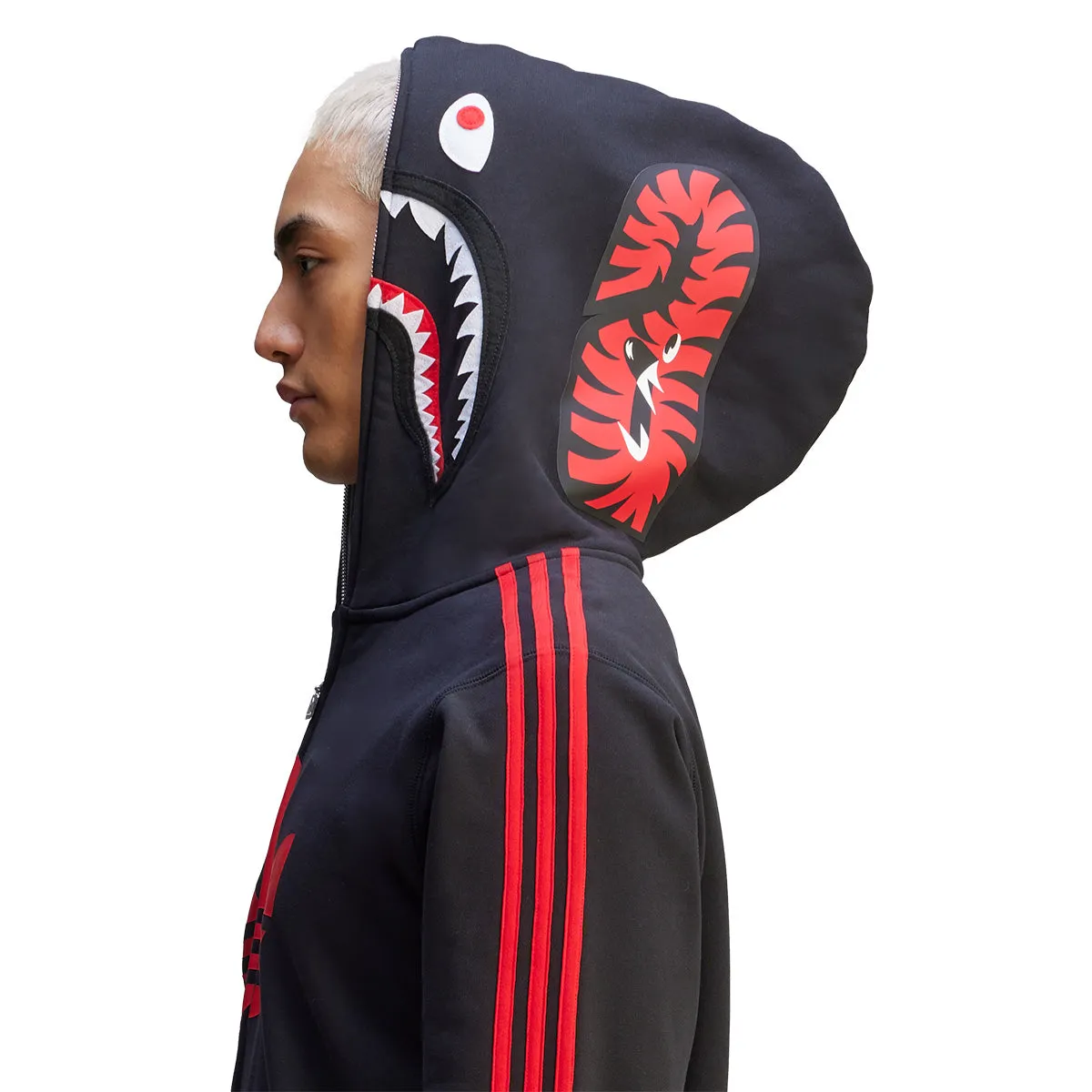   BAPE Shark Full-Zip Hoodie 'Black'