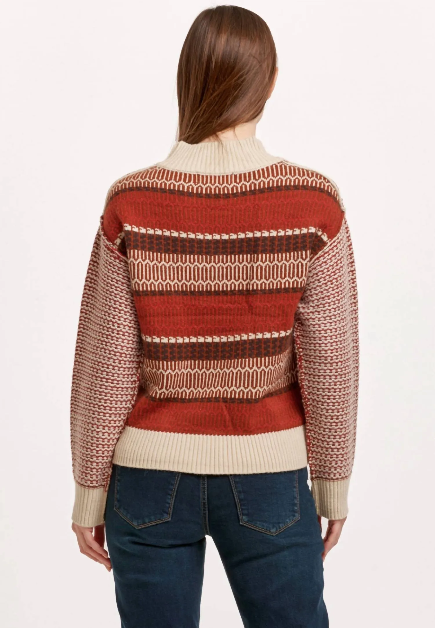 Barbara Sweater In Gingerbread House