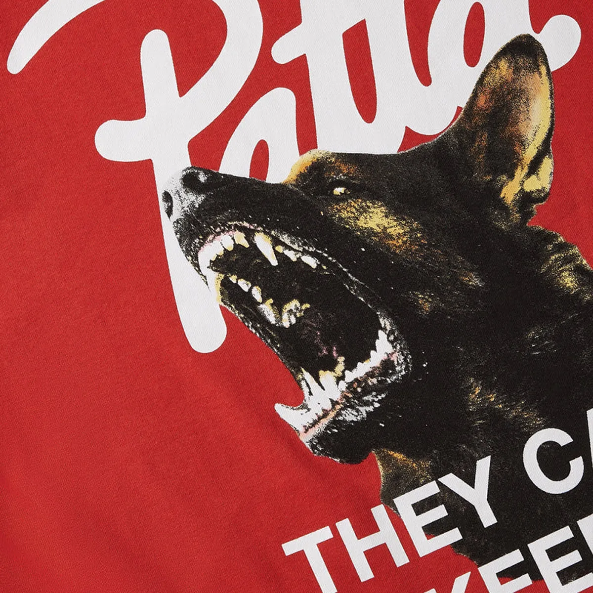 Bark Tee 'Racing Red'