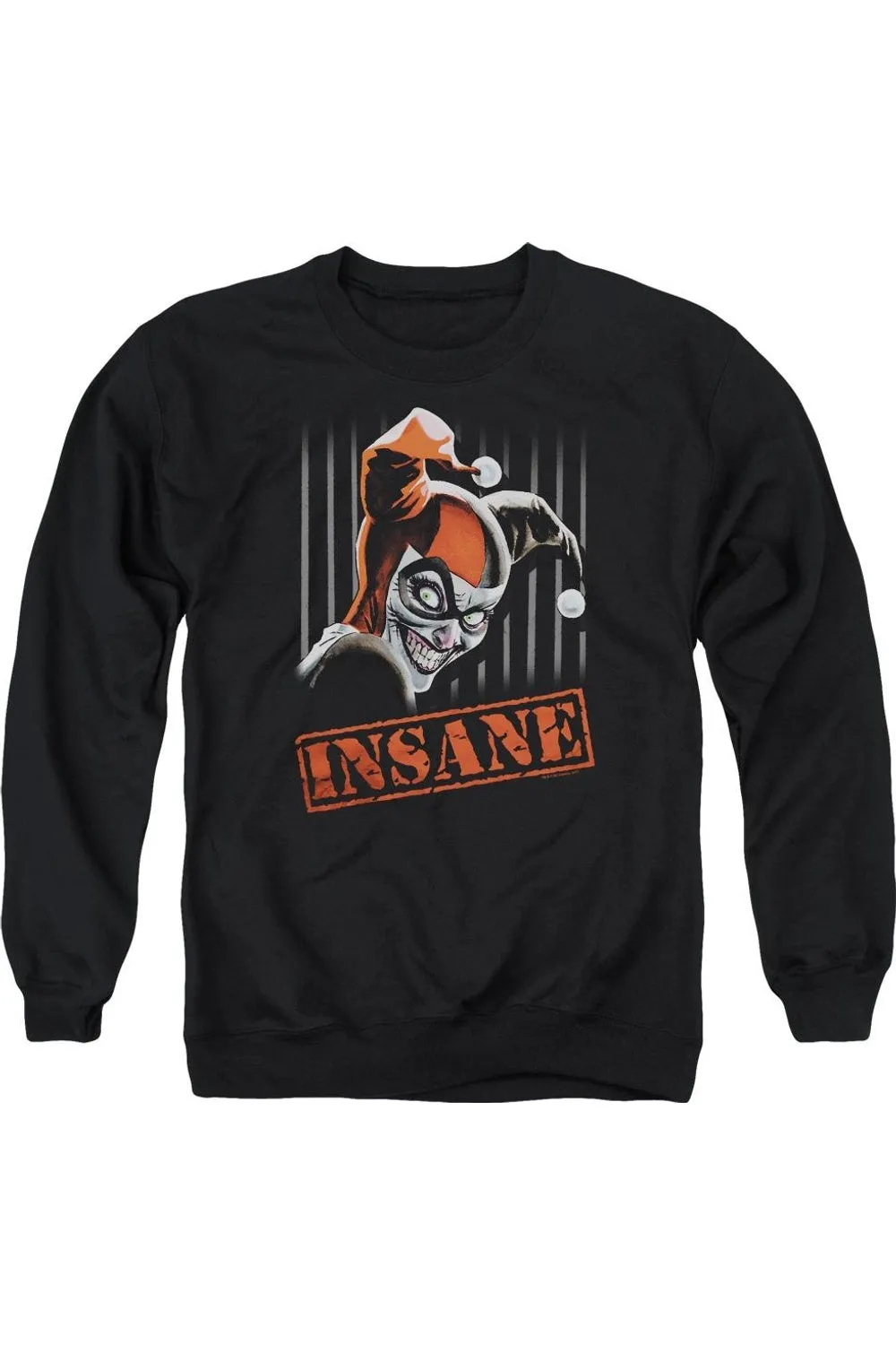 Batman Insane Adult Crewneck Sweatshirt