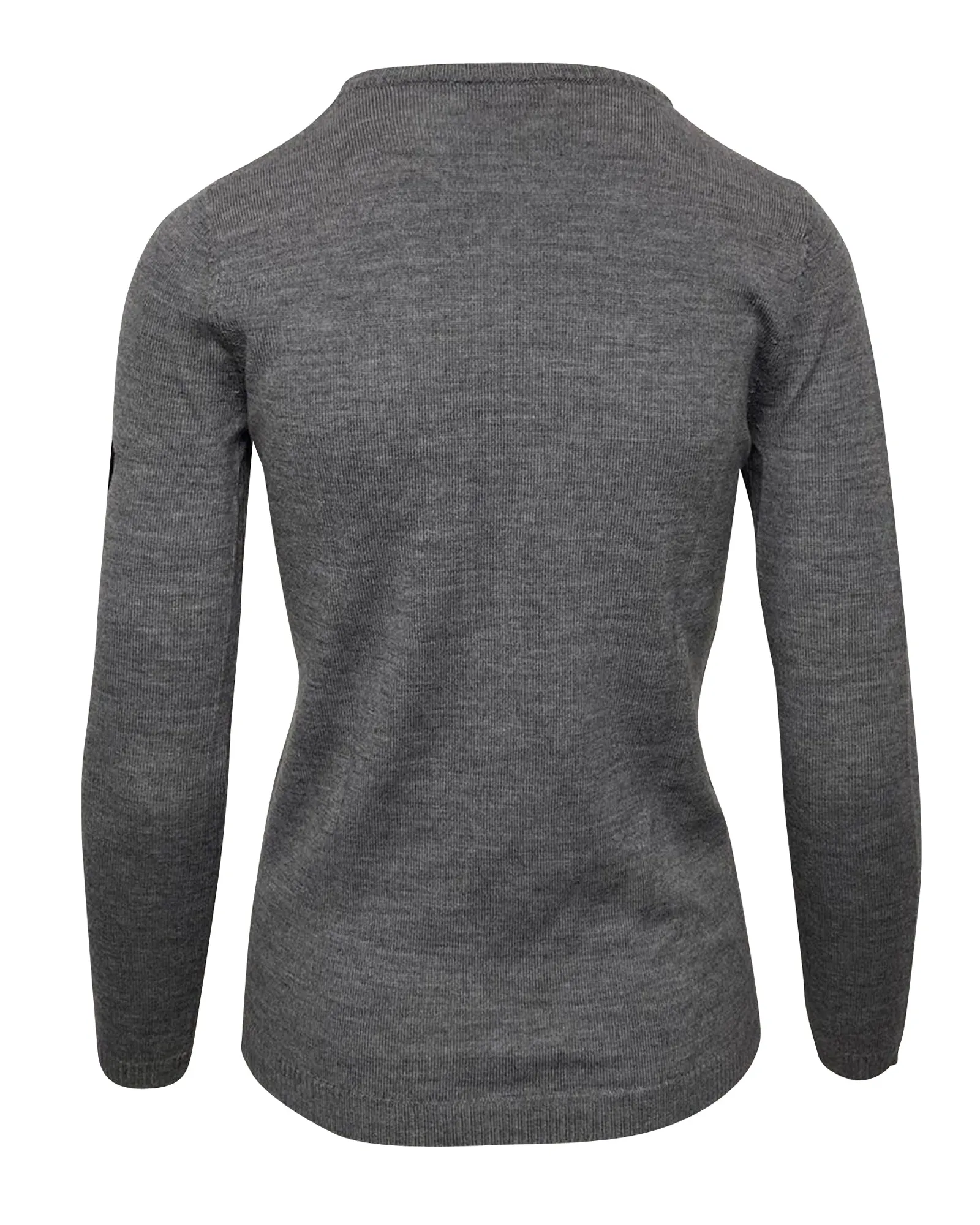 Bella Freud Cherry Bomb Sweater in Grey Wool
