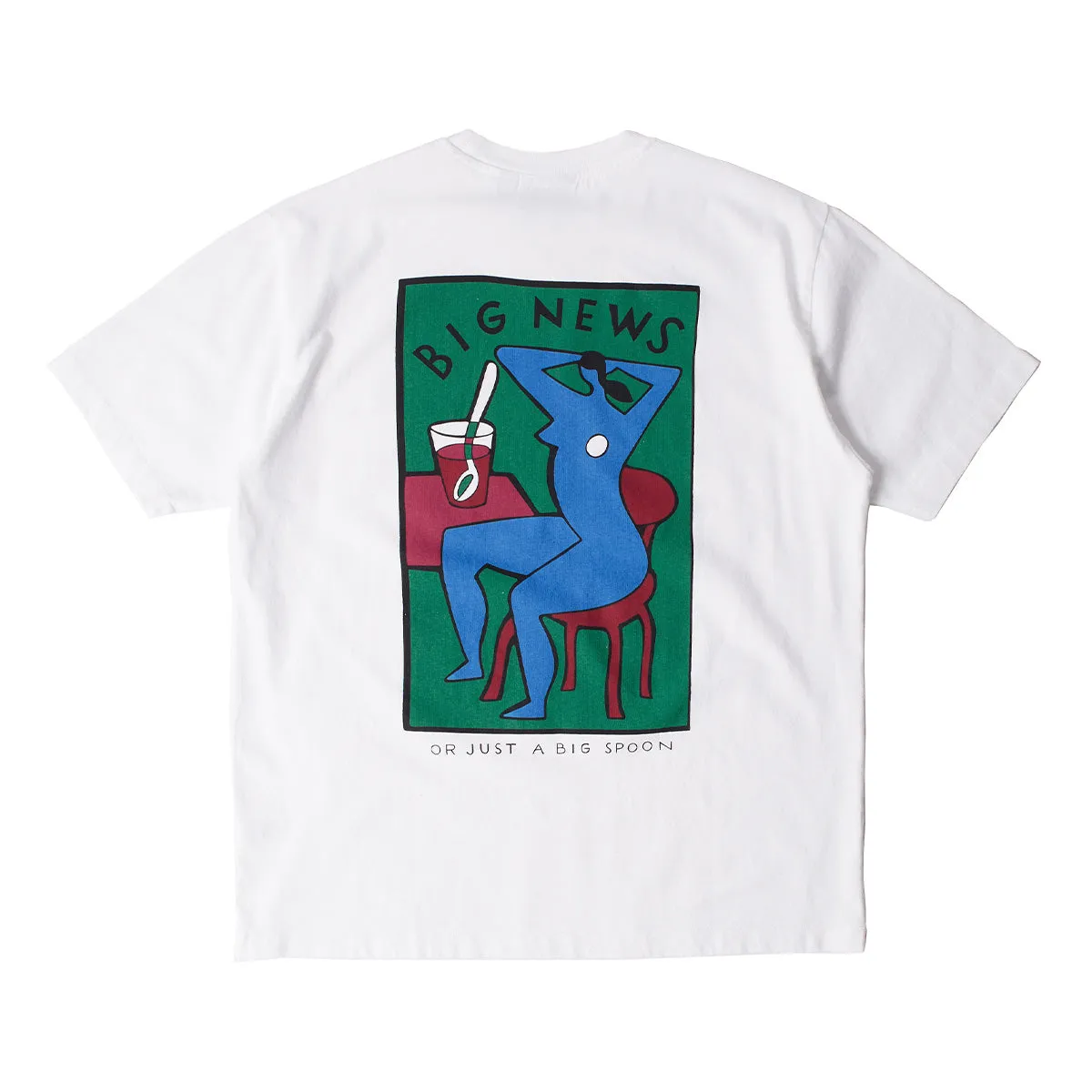 Big News Tee 'White'
