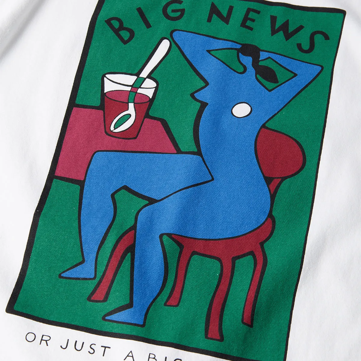Big News Tee 'White'