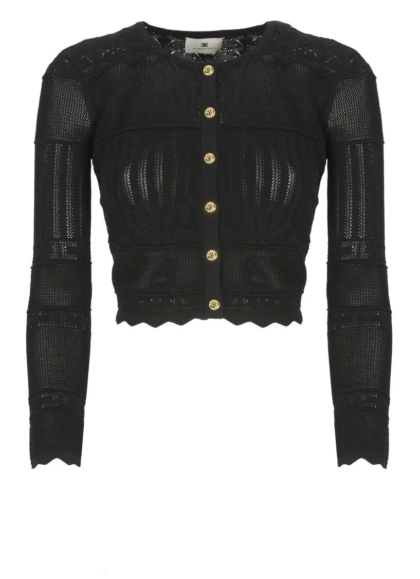 Black Viscose Sweater