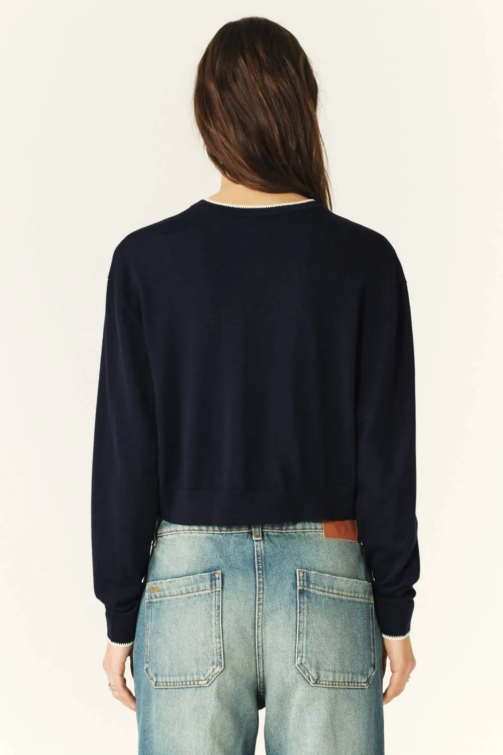 Branice Cardigan In Marine