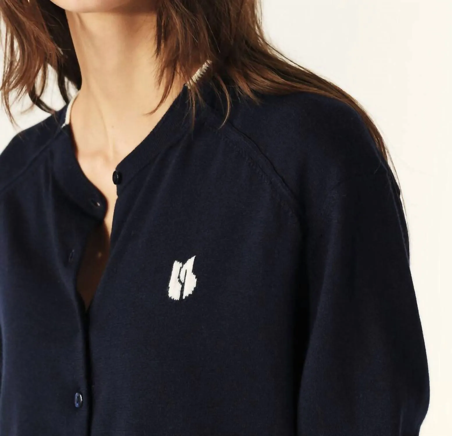Branice Cardigan In Marine
