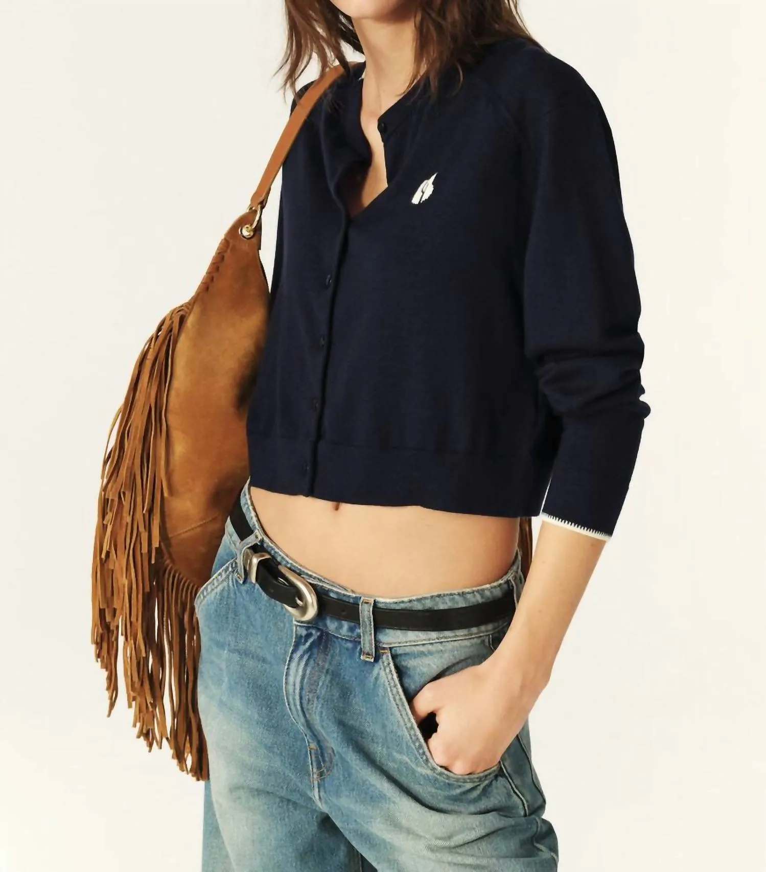 Branice Cardigan In Marine