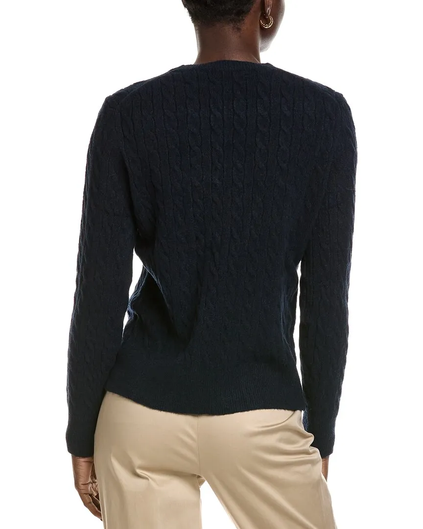 Brooks Brothers Cable Crewneck Sweater