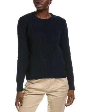 Brooks Brothers Cable Crewneck Sweater