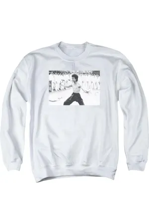 Bruce Lee Triumphant Adult Crewneck Sweatshirt