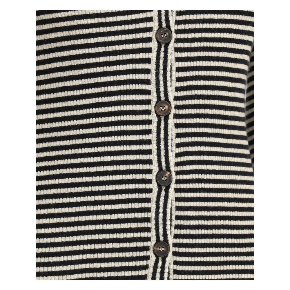 Brunello Cucinelli Striped Women's Cardigan