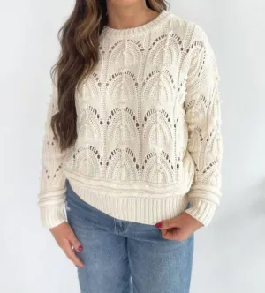 Camille Cream Knit Sweater