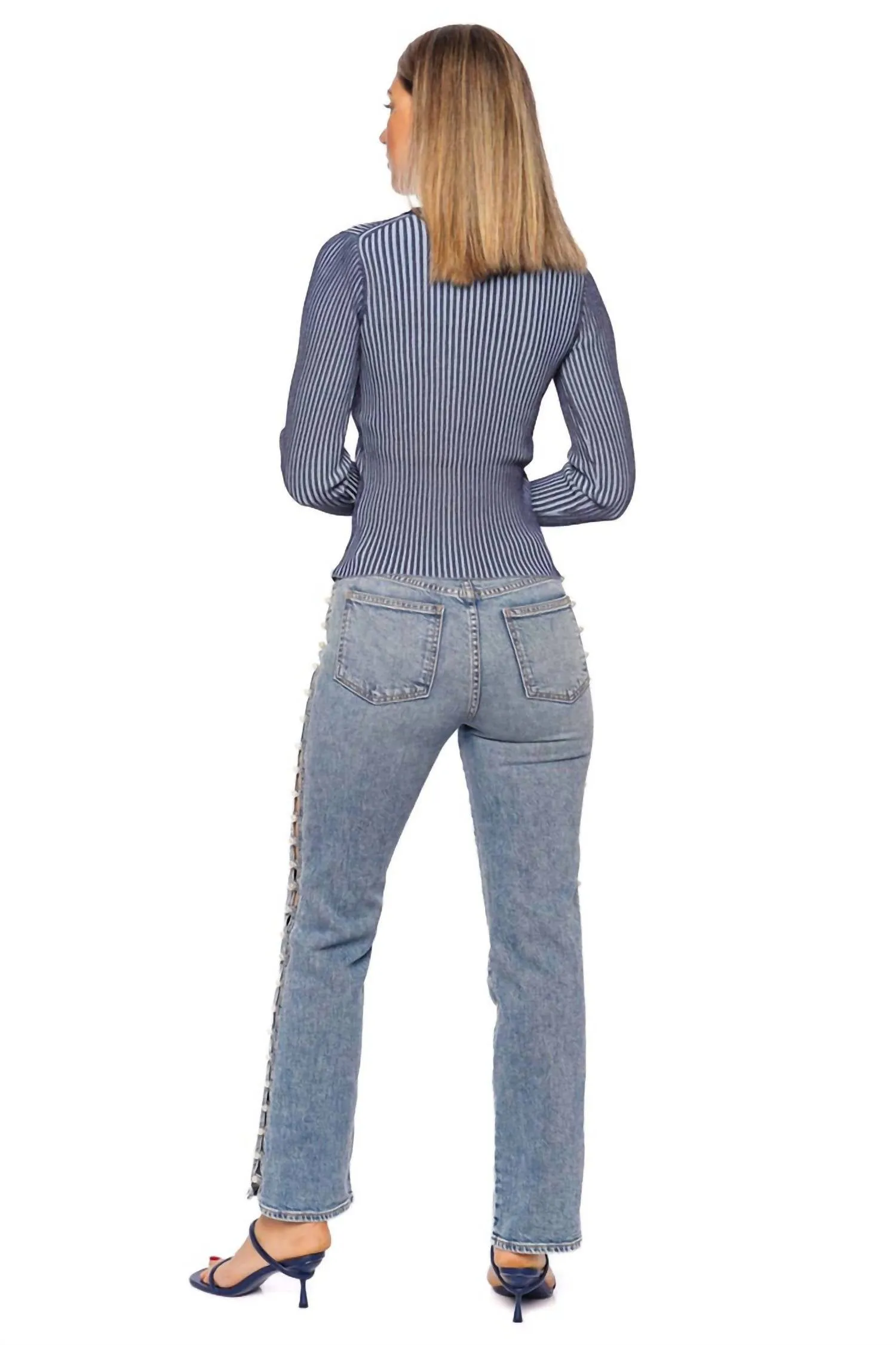 Cargo Cardigan In Blue