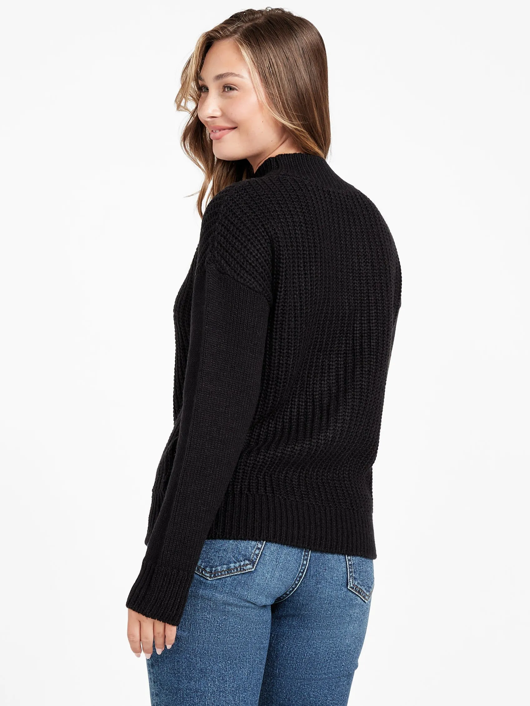Cecily Pearl Fisherman Sweater