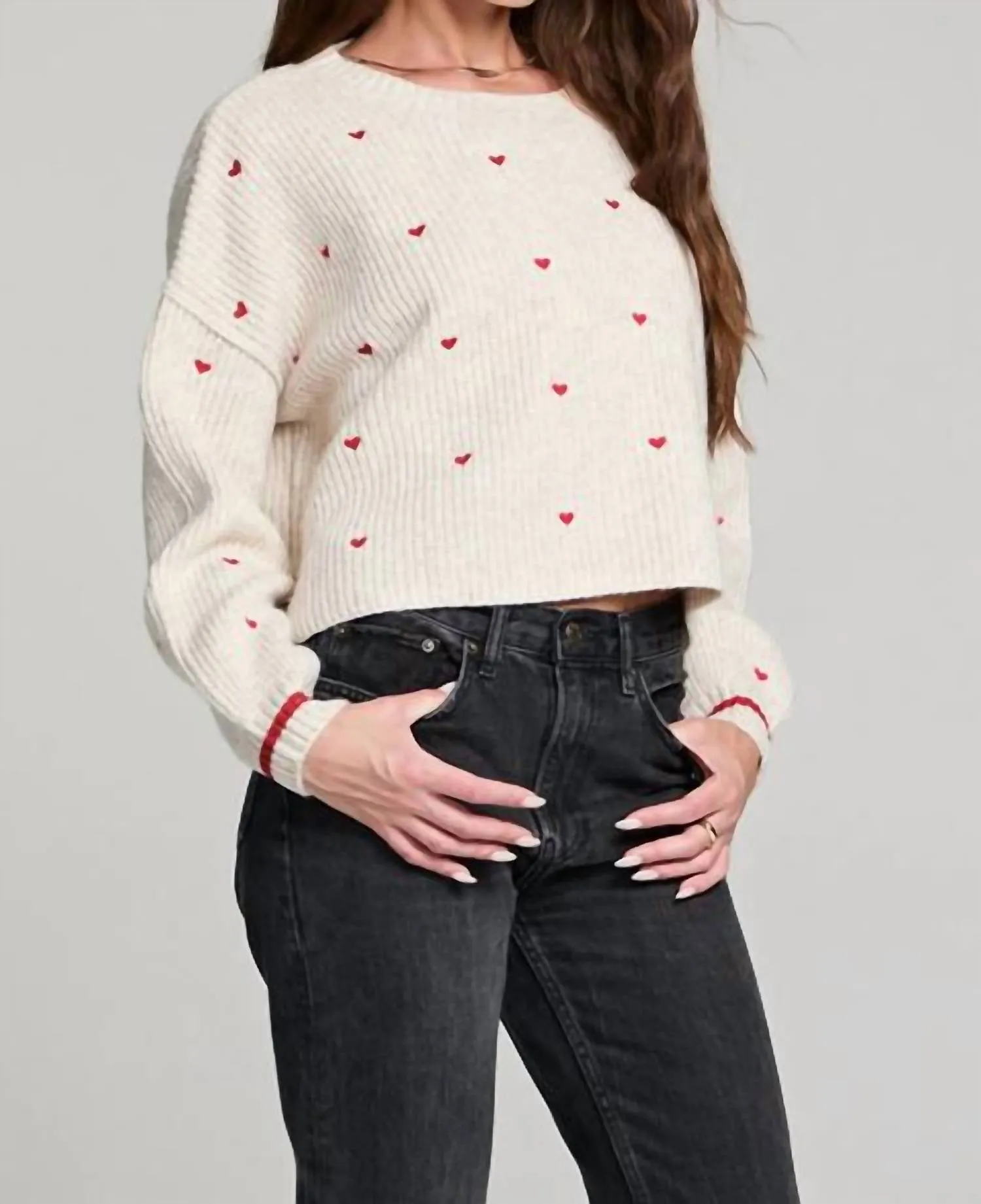 Charmer Sweater In Oatmeal