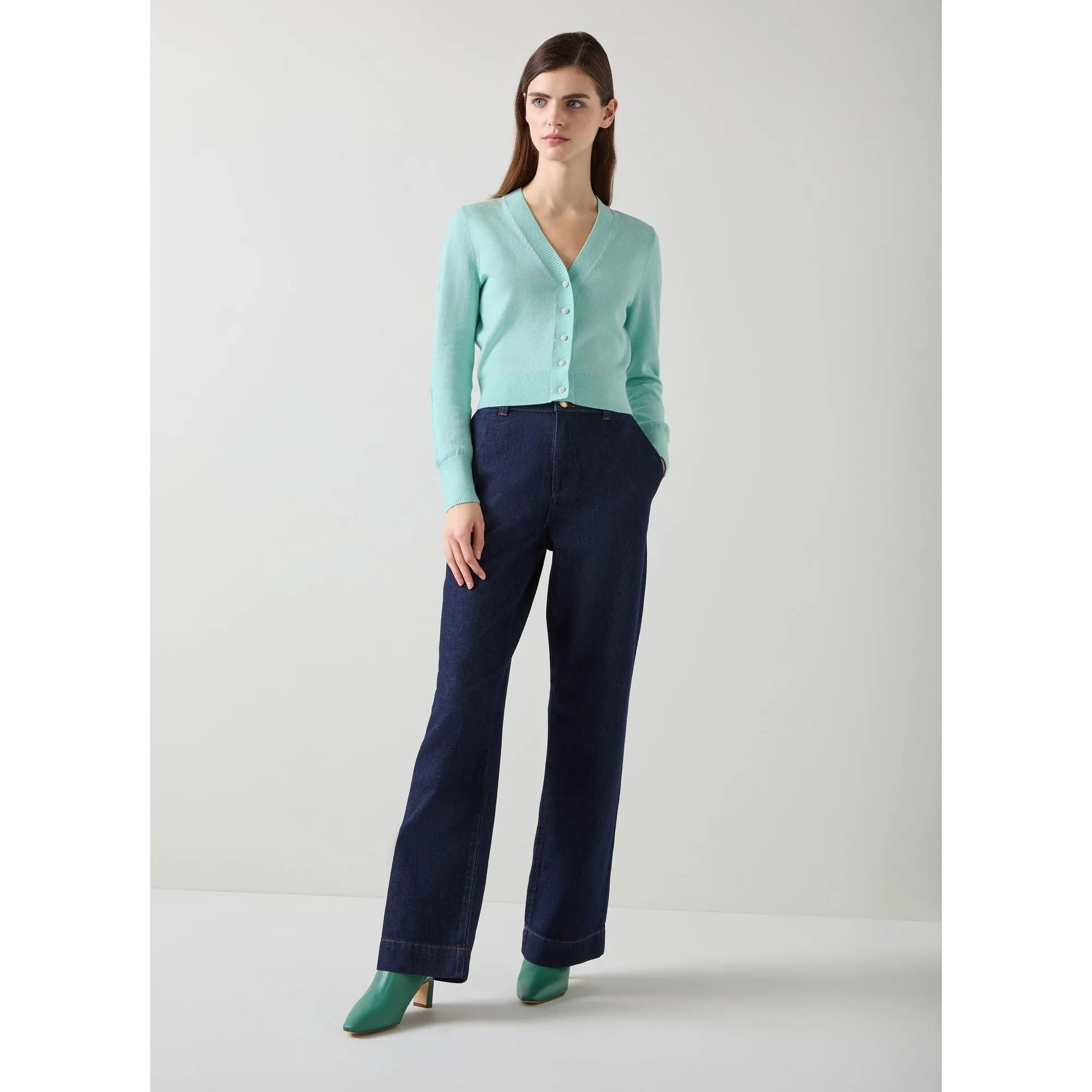 Coco Green And Silver Cardigan