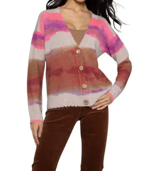 Color-Coded Cardigan In Birch