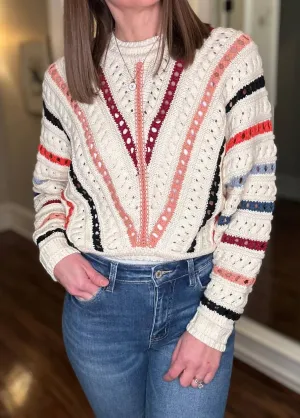 Combo Sweater In Multi
