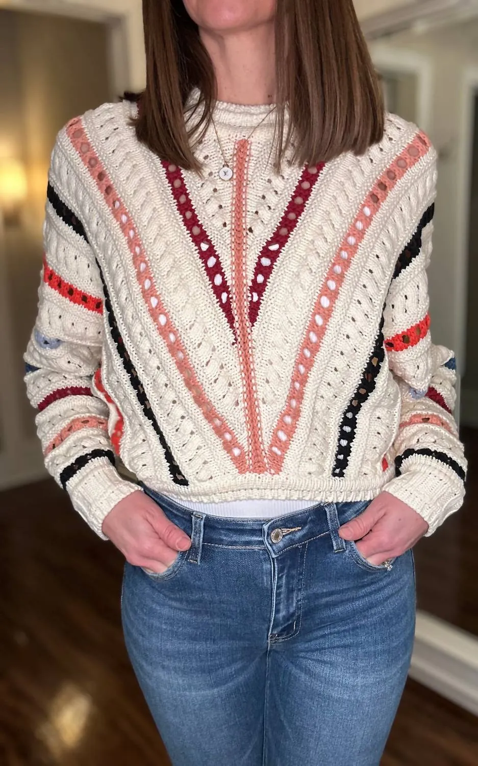 Combo Sweater In Multi