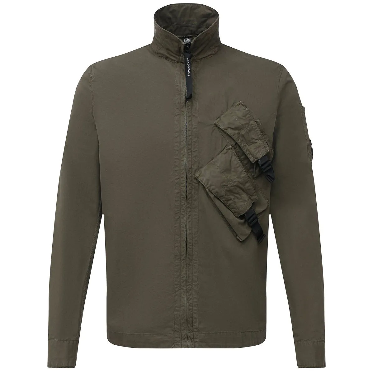 CP Company Khaki Buckle Overshirt