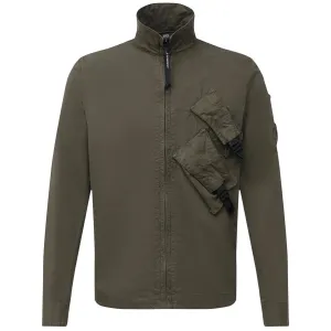 CP Company Khaki Buckle Overshirt