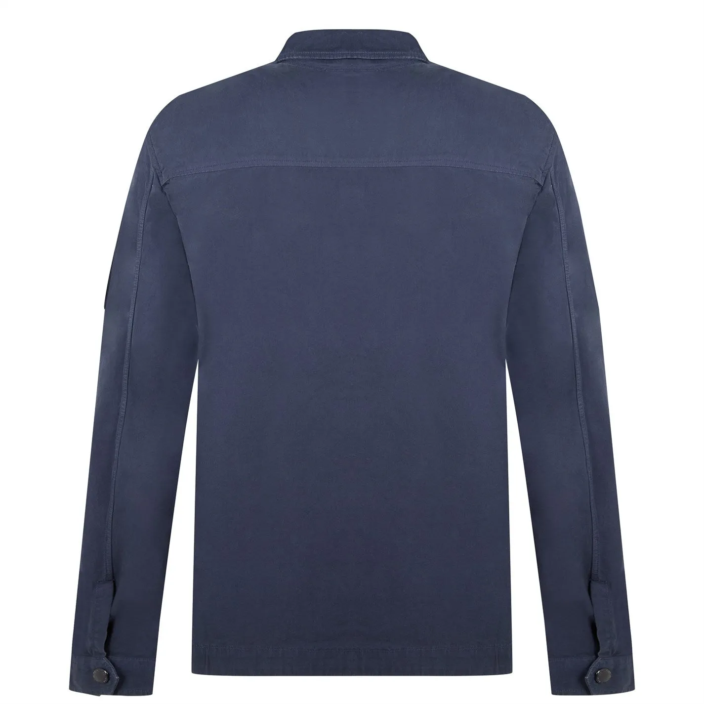 CP Company Navy Arm Lens Zip Overshirt