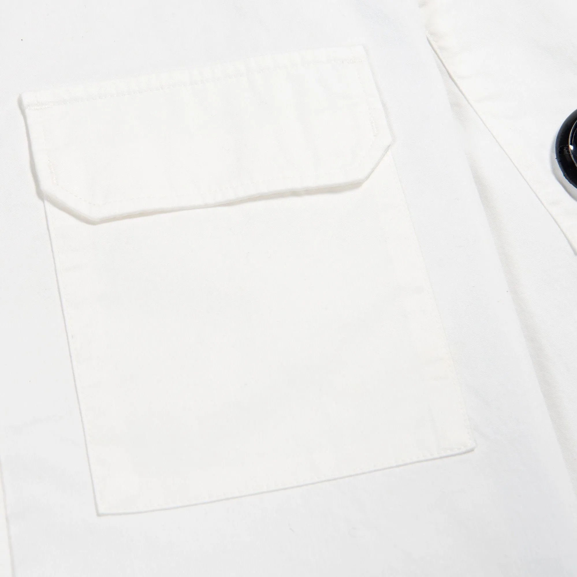 CP Company White Arm Lens Shirt