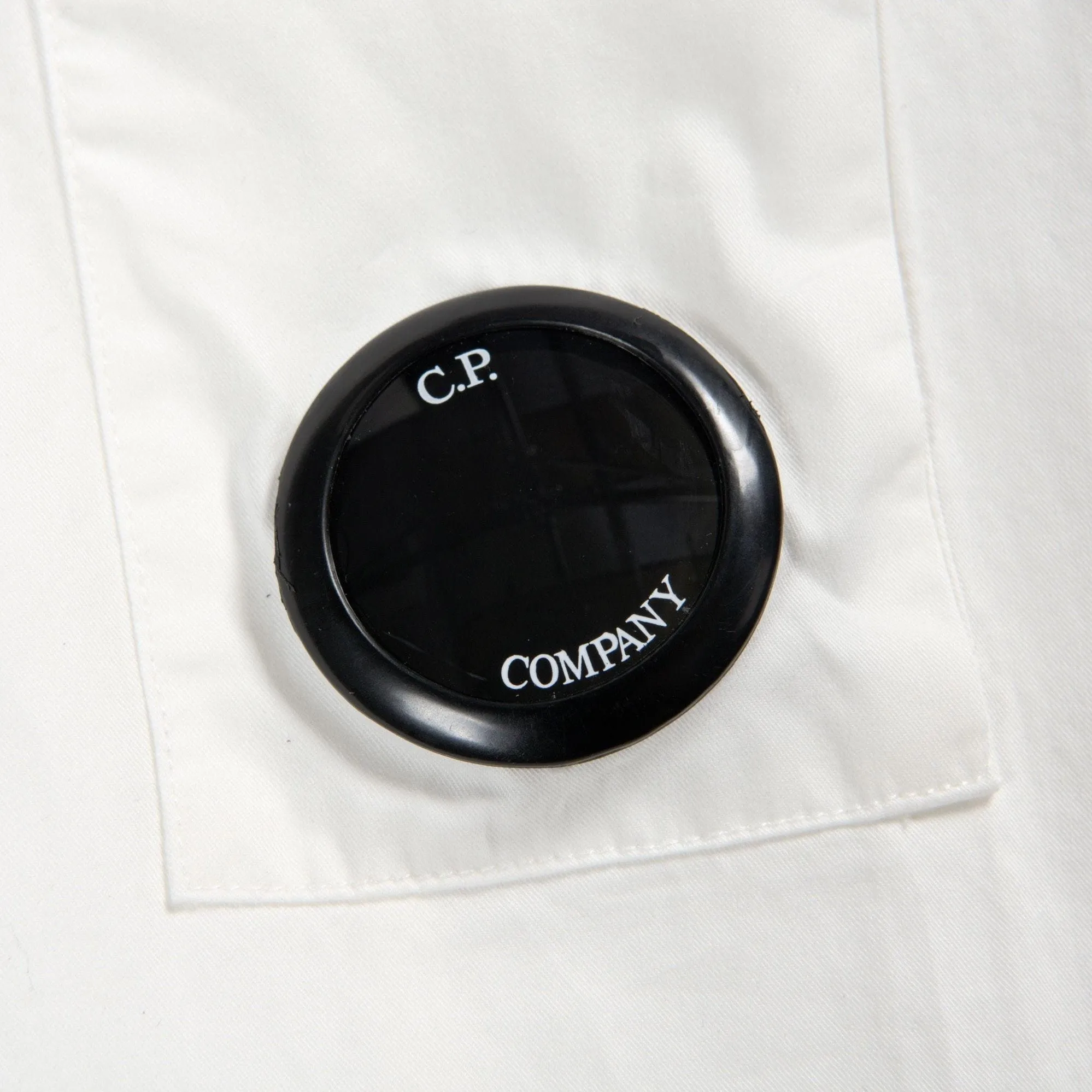 CP Company White Arm Lens Shirt