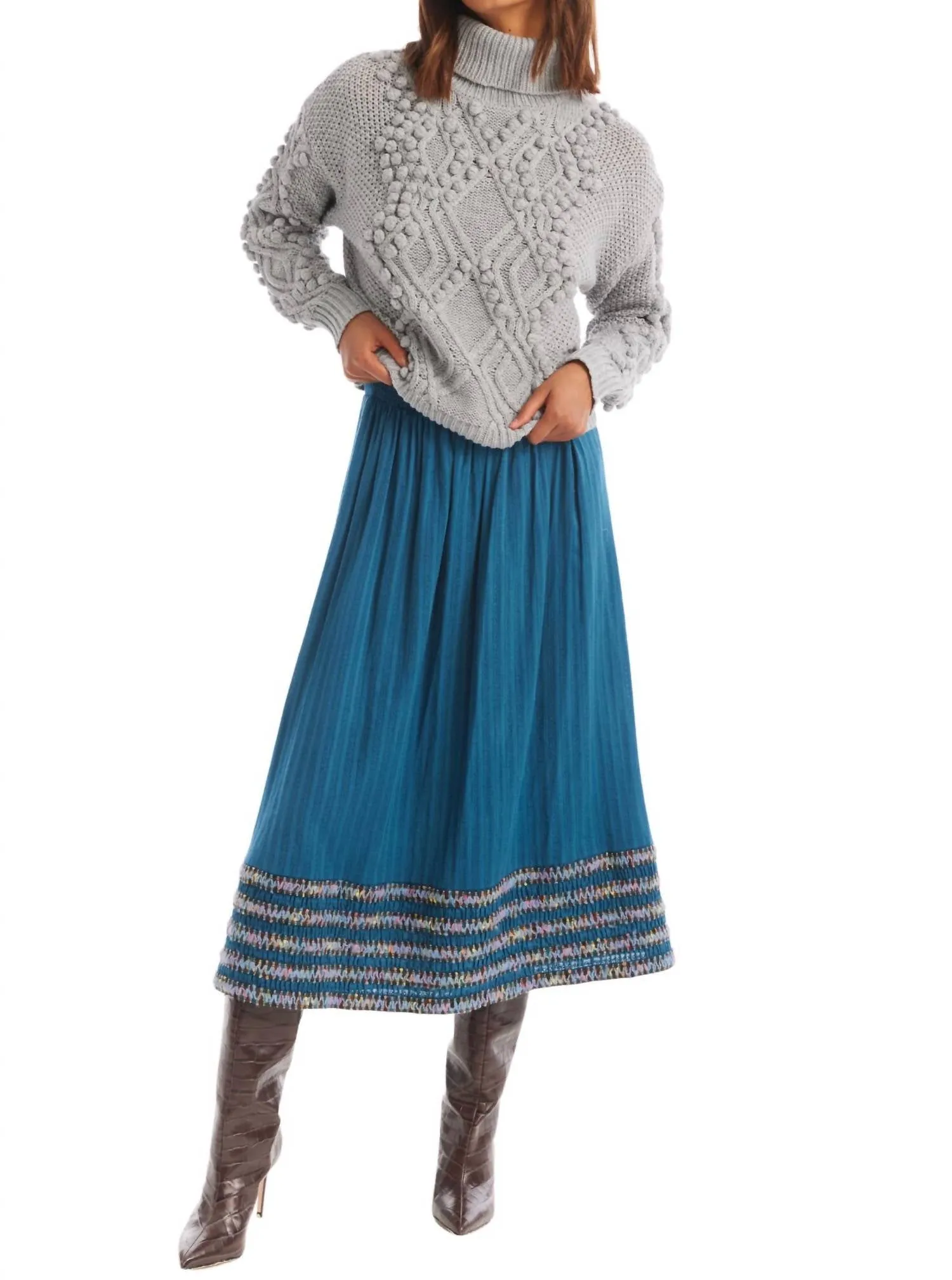 Daphne Sweater In Grey