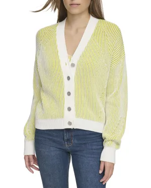 DKNY Rib Cardigan