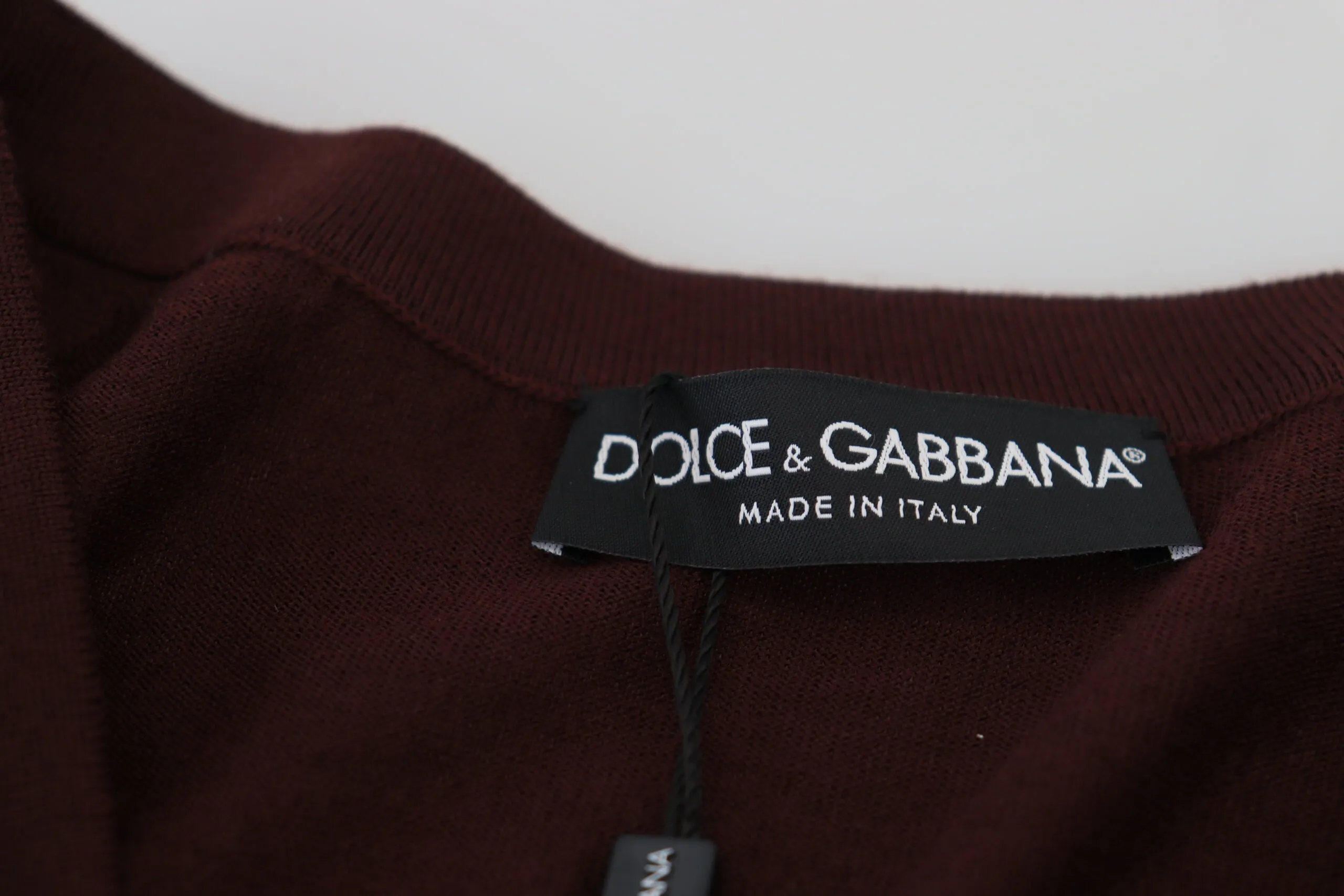 Dolce & Gabbana Chic V-Neck Wool Women's Cardigan