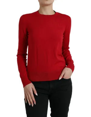 Dolce & Gabbana Radiant Wool Pullover Women's Sweater
