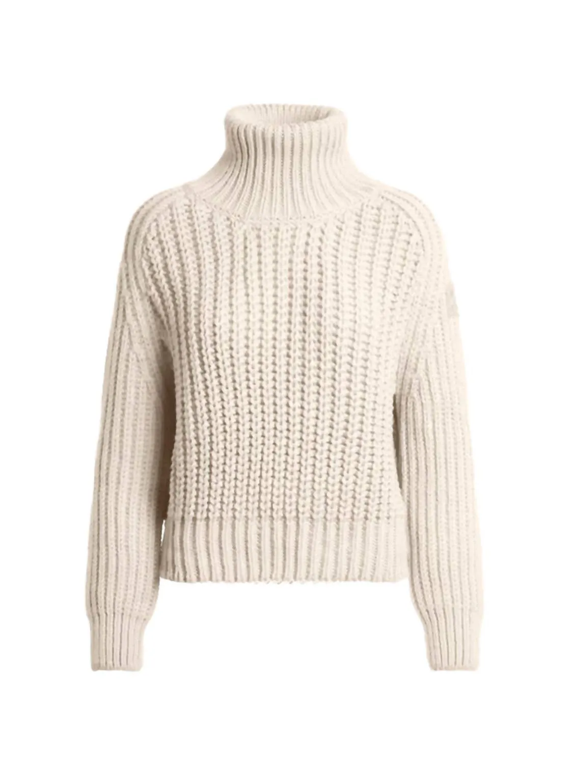 Ellen Turtleneck Sweater In Off White