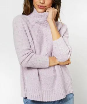 Elsey Sweater In Lilac