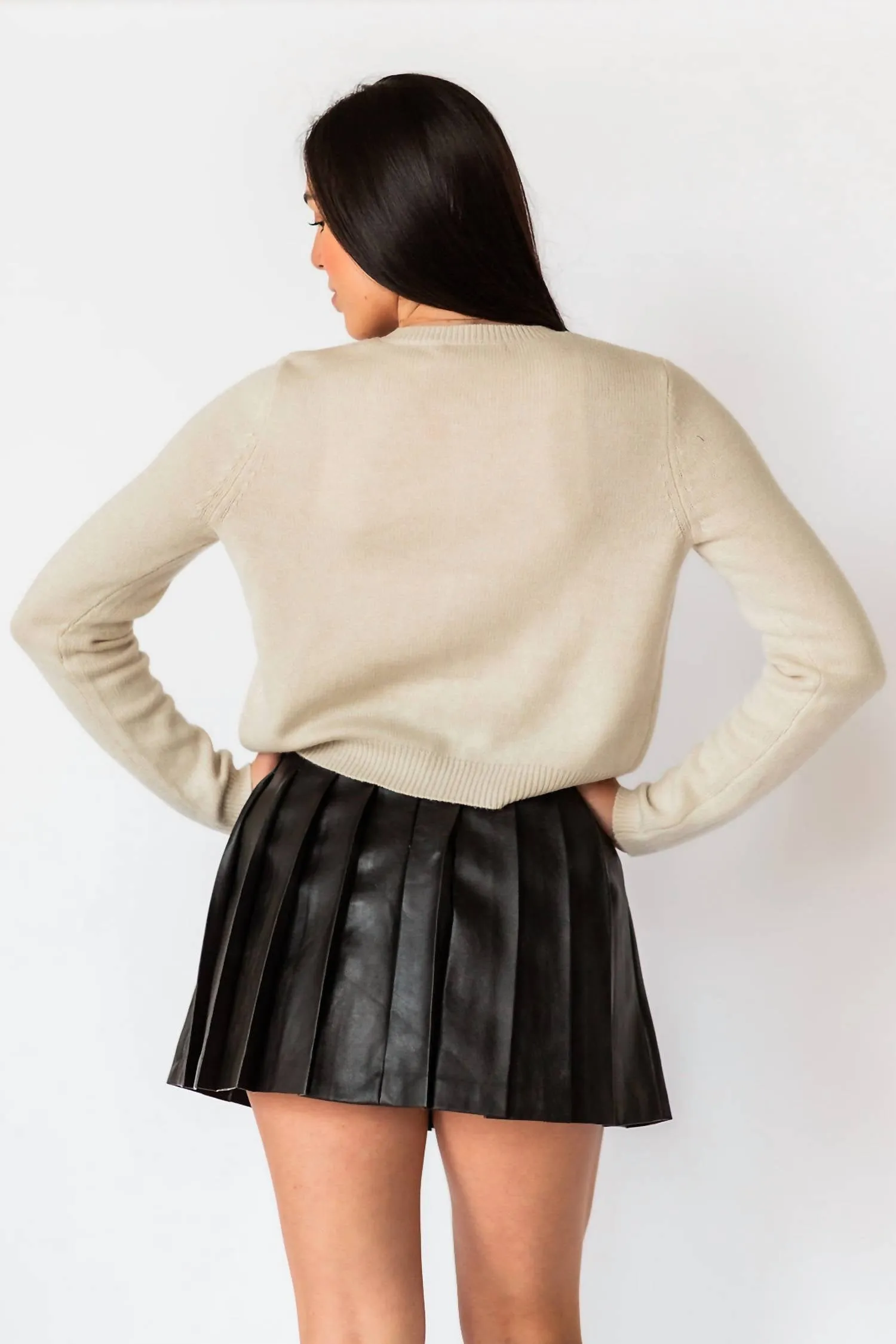 Emelia Cardigan In White