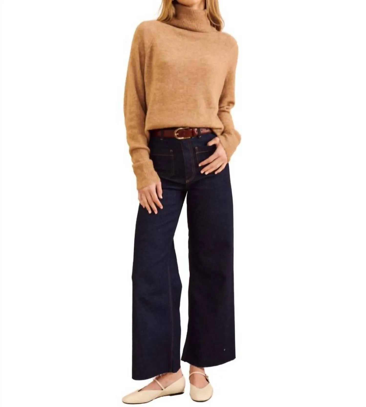 Emmett Sweater In Camel