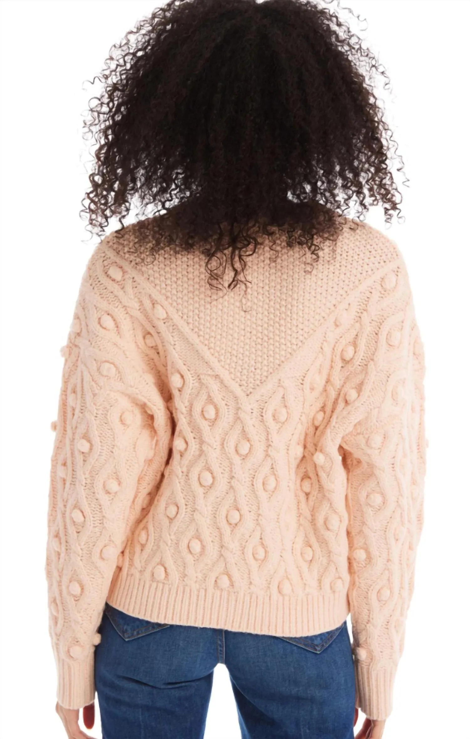 Esme Sweater In Blush