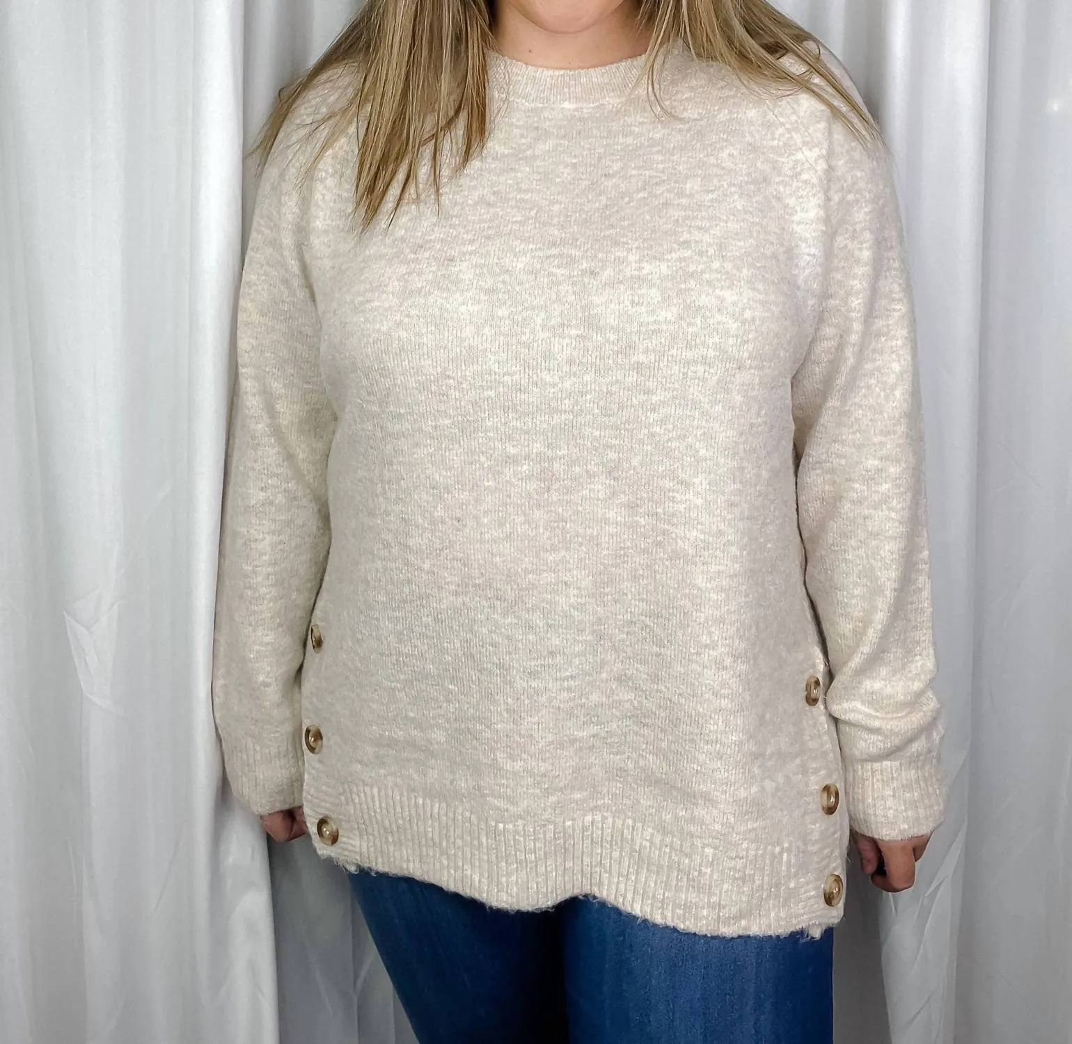 Everyday Rumors Sweater In Oatmeal