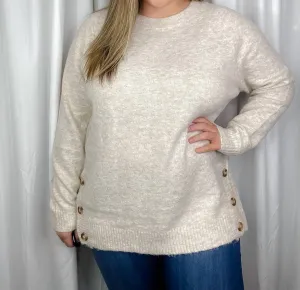 Everyday Rumors Sweater In Oatmeal